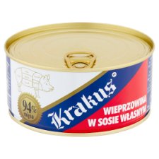Krakus Konserwa wieprzowina w sosie własnym 300 g