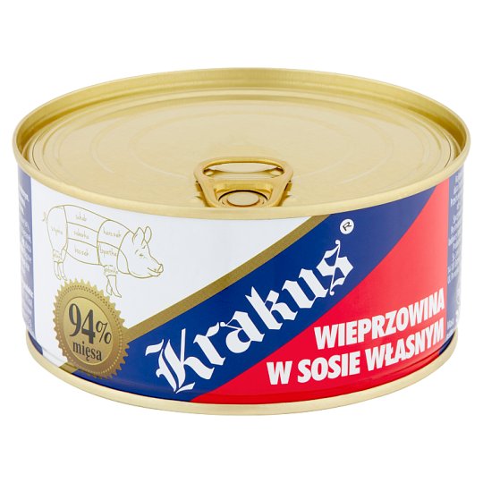 Krakus Konserwa wieprzowina w sosie własnym 300 g