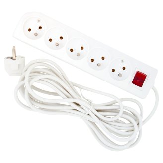 Elgotech Przedłużacz przenośny PSN-505W 10 A 250 V 5 m