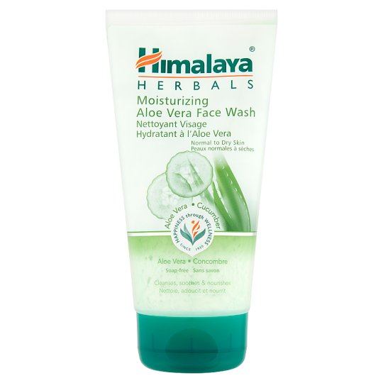 Himalaya Herbals Nawilżający żel do mycia twarzy Aloe Vera 150 ml