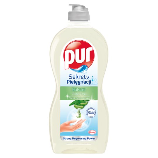 Pur Sekrety Pielęgnacji Aloe Vera Płyn do mycia naczyń 450 ml