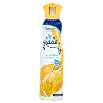 Glade by Brise Air & Fabric Cytrusowe orzeźwienie Odświeżacz do powietrza i tkanin 275 ml