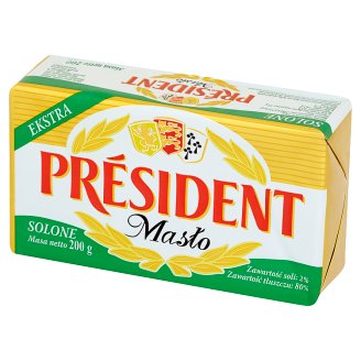 Président Masło ekstra solone 200 g