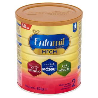 Enfamil Premium 2 Mleko następne powyżej 6. miesiąca życia 800 g