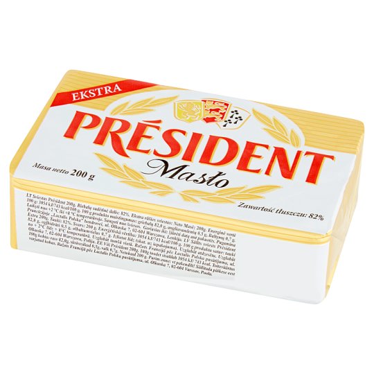 Président Masło ekstra 200 g