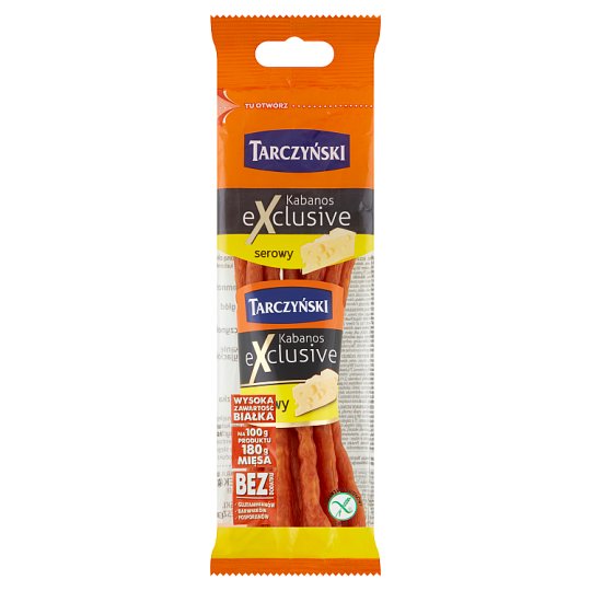 Tarczyński Kabanos Exclusive serowy 105 g
