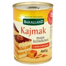 Bakalland Kajmak masa krówkowa o smaku tradycyjnym 460 g