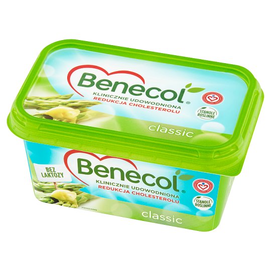 Benecol Classic Tłuszcz do smarowania z dodatkiem stanoli roślinnych 400 g