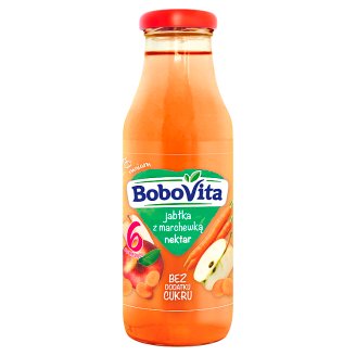 BoboVita Nektar Jabłko z marchewką po 4 miesiącu 300 ml