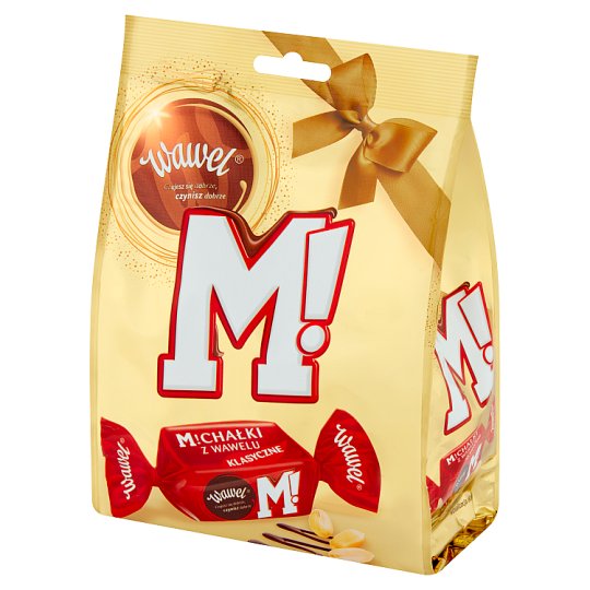 Wawel Michałki z Wawelu Klasyczne Cukierki w czekoladzie 350 g