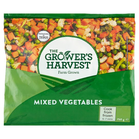 The Grower's Harvest Mixed Vegetables 750 g