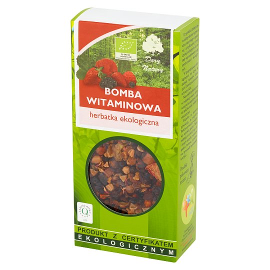 Dary Natury Bomba witaminowa Herbatka ekologiczna 100 g