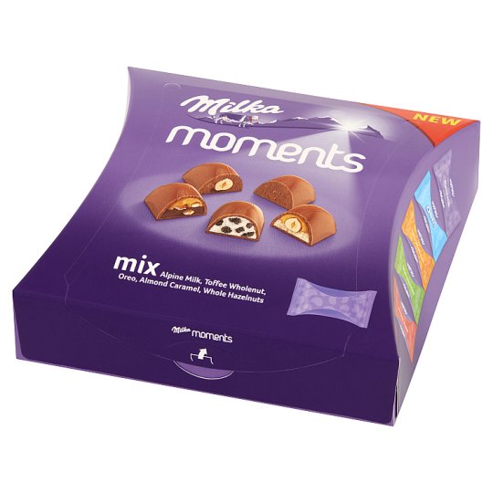 Milka Moments Mieszanka czekoladek 97 g (11 sztuk)