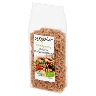 Symbio Makaron orkiszowy razowy świderek ekologiczny 400 g