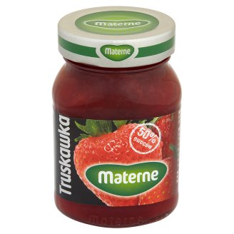 Materne Truskawka Konfitura niskosłodzona 270 g