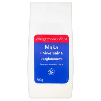 Bezglutenowa Oaza Mąka uniwersalna bezglutenowa Koncentrat do wypieku chleba 500 g