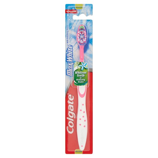 Colgate Max White Szczoteczka do zębów średnia
