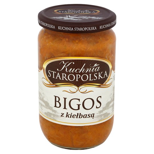 Kuchnia Staropolska Bigos z kiełbasą 700 g