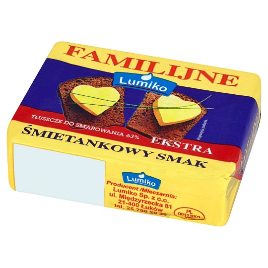 Familijne Tłuszcze do smarowania 63% ekstra 200 g