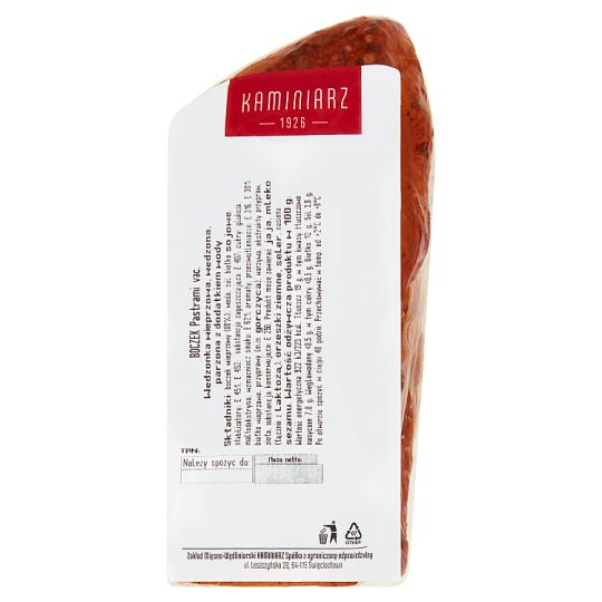 Kaminiarz Boczek pastrami