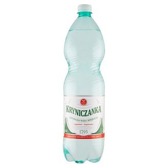 Kryniczanka Naturalna woda mineralna niskonasycona CO2 1,5 l