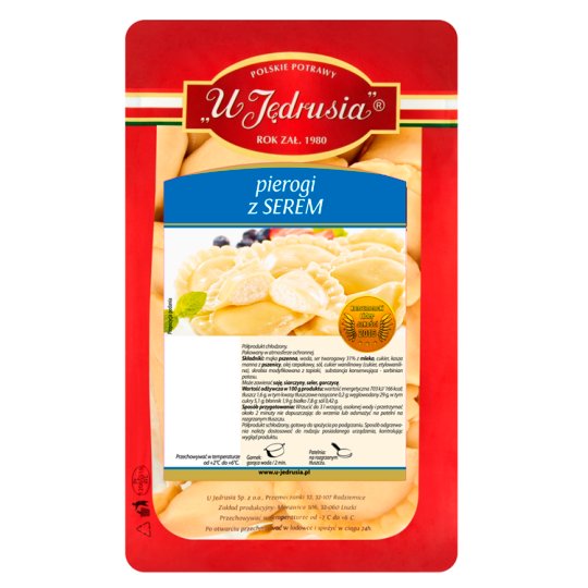 U Jędrusia Pierogi z serem 1 kg