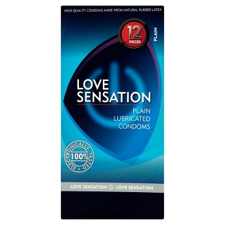 Love Sensation Prezerwatywy gładkie 12 sztuk