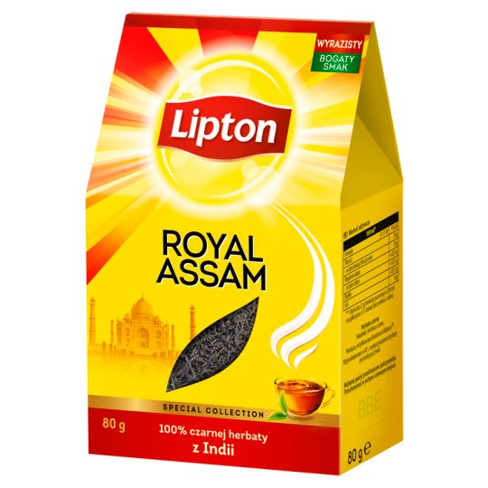 Lipton Royal Assam Herbata czarna 80 g