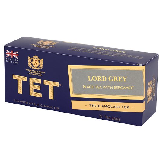 TET Lord Grey Herbata czarna 50 g (25 torebek)