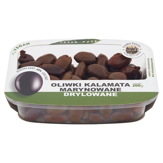 Lyrakis Family Pitted Pickled Kalamata Olives 200 g