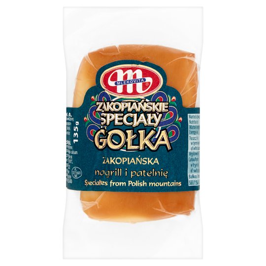 Mlekovita Zakopiańskie Specjały Gołka Zakopiańska Smoked Cheese 135 g