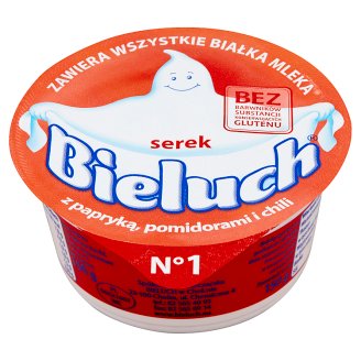 Bieluch Serek z papryką pomidorami i chili 150 g