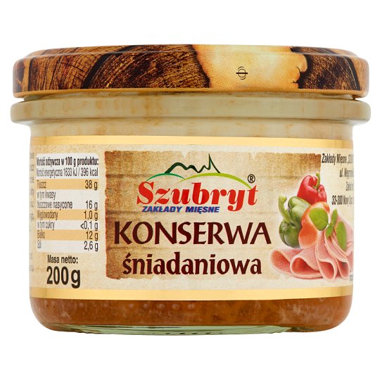 Szubryt Konserwa śniadaniowa 200 g