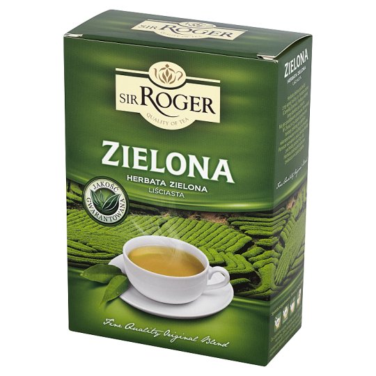 Sir Roger Herbata zielona liściasta 100 g