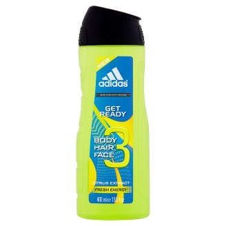 Adidas Get Ready 3 Żel pod prysznic do ciała włosów i twarzy 400 ml