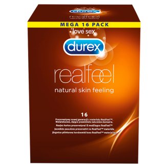 Durex Real Feel Prezerwatywy 16 sztuk