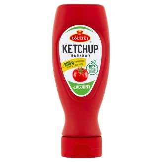 Firma Roleski Sos pomidorowy Ketchup markowy łagodny 450 g
