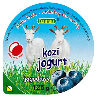 Danmis Kozi jogurt jagodowy 125 g
