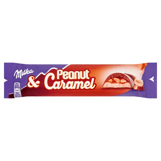 Milka Czekolada mleczna Peanut & Caramel 37 g