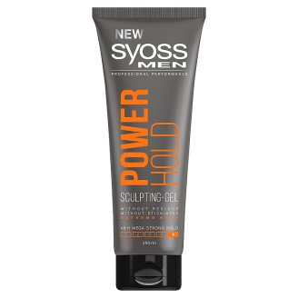 Syoss Men Power Hold Żel do włosów 250 ml