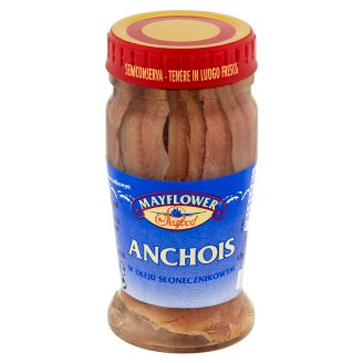 Mayflower Anchois filety w oleju słonecznikowym 90 g