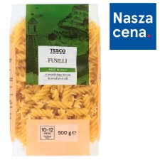 Tesco Makaron bezjajeczny fusilli 500 g