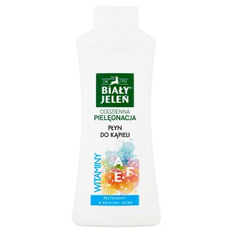Biały Jeleń Hipoalergiczny płyn do kąpieli witaminy AEF 750 ml
