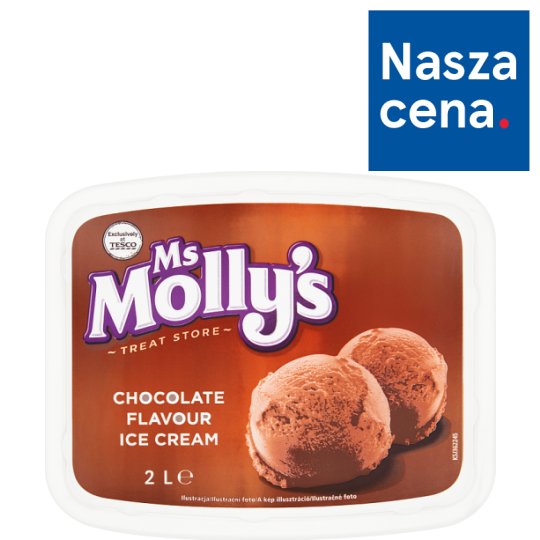 Ms Molly's Lody o smaku czekoladowym 2 l