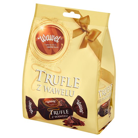 Wawel Trufle z Wawelu Cukierki o smaku rumowym w czekoladzie 350 g