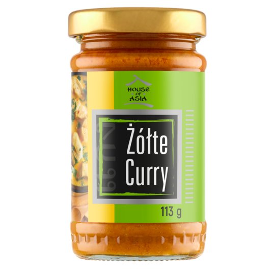 House of Asia Pasta żółte curry 113 g