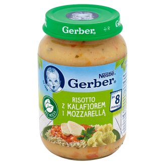 Gerber Risotto z kalafiorem i mozzarellą po 8 miesiącu 190 g