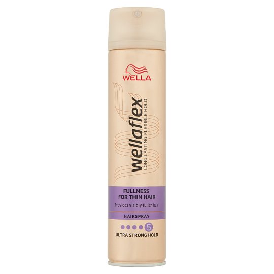 Wella Wellaflex Fullness For Thin Hair Hairspray 250 Ml Tesco