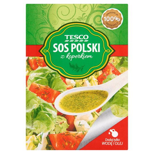 Tesco Sos polski z koperkiem 9 g