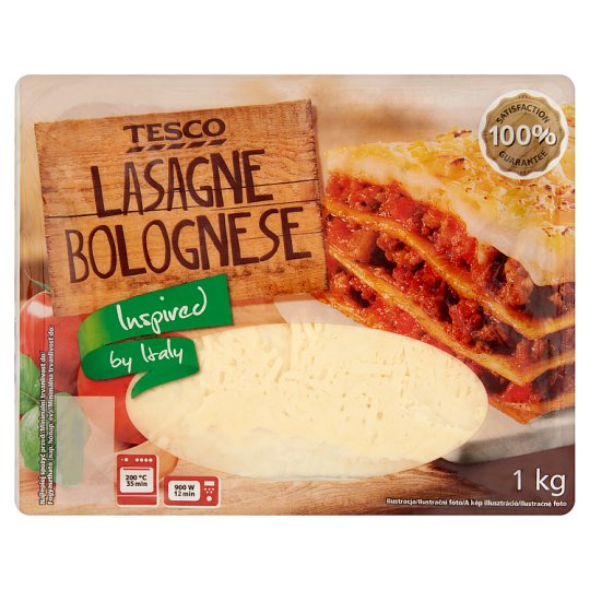 Tesco Lasagne bolognese 1 kg